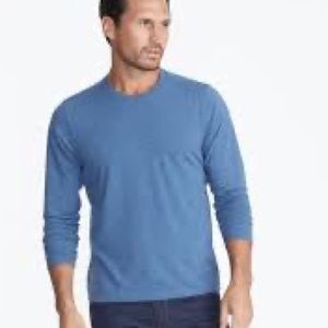 NWT UNTUCKit Navy Blue Aston Long Sleeve T-Shirt, 3XL